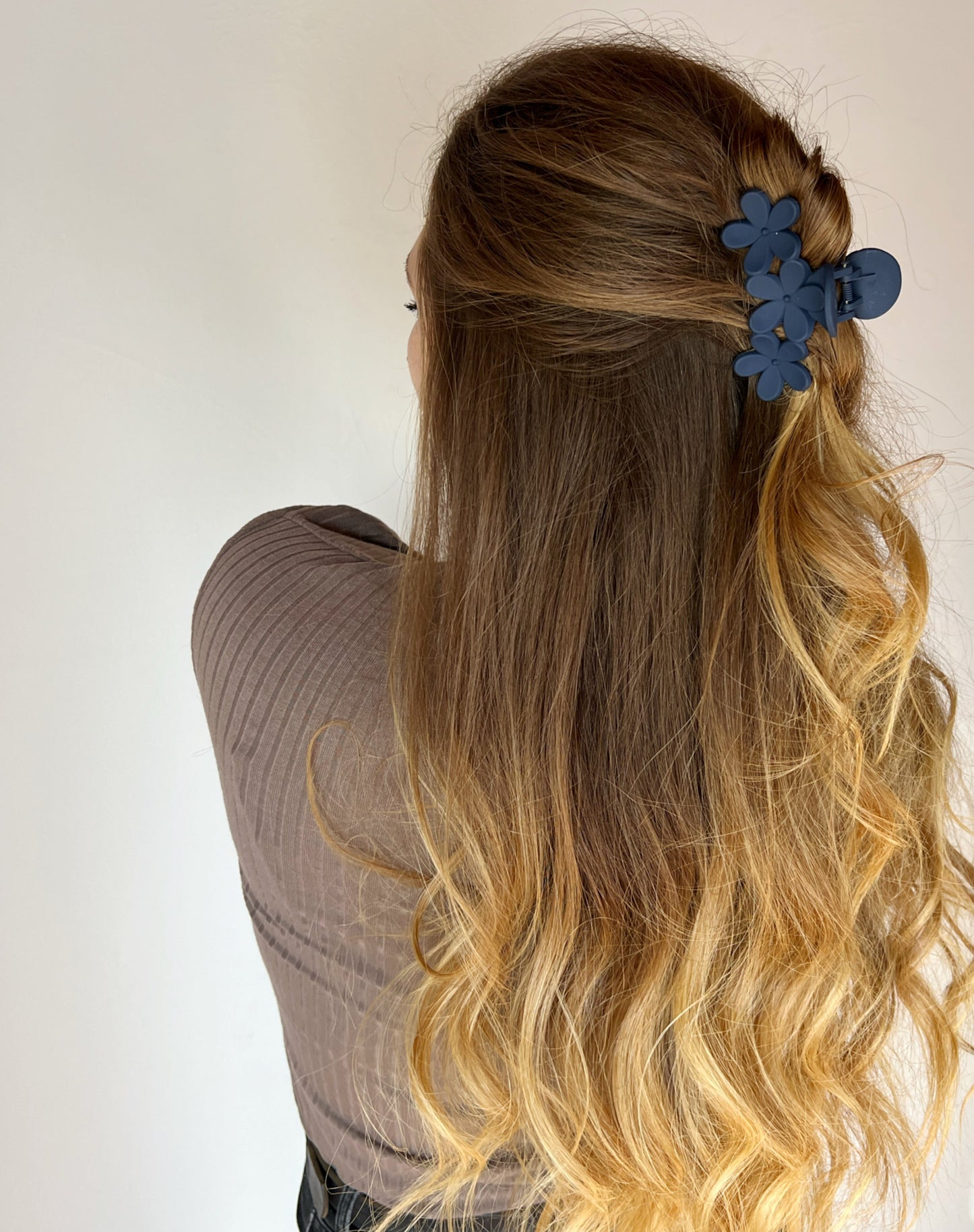 Floral Claw Clip