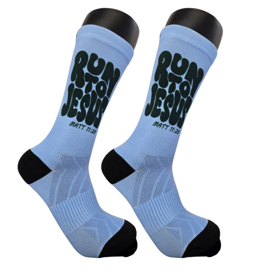Run to Jesus - Premium Seed Socks
