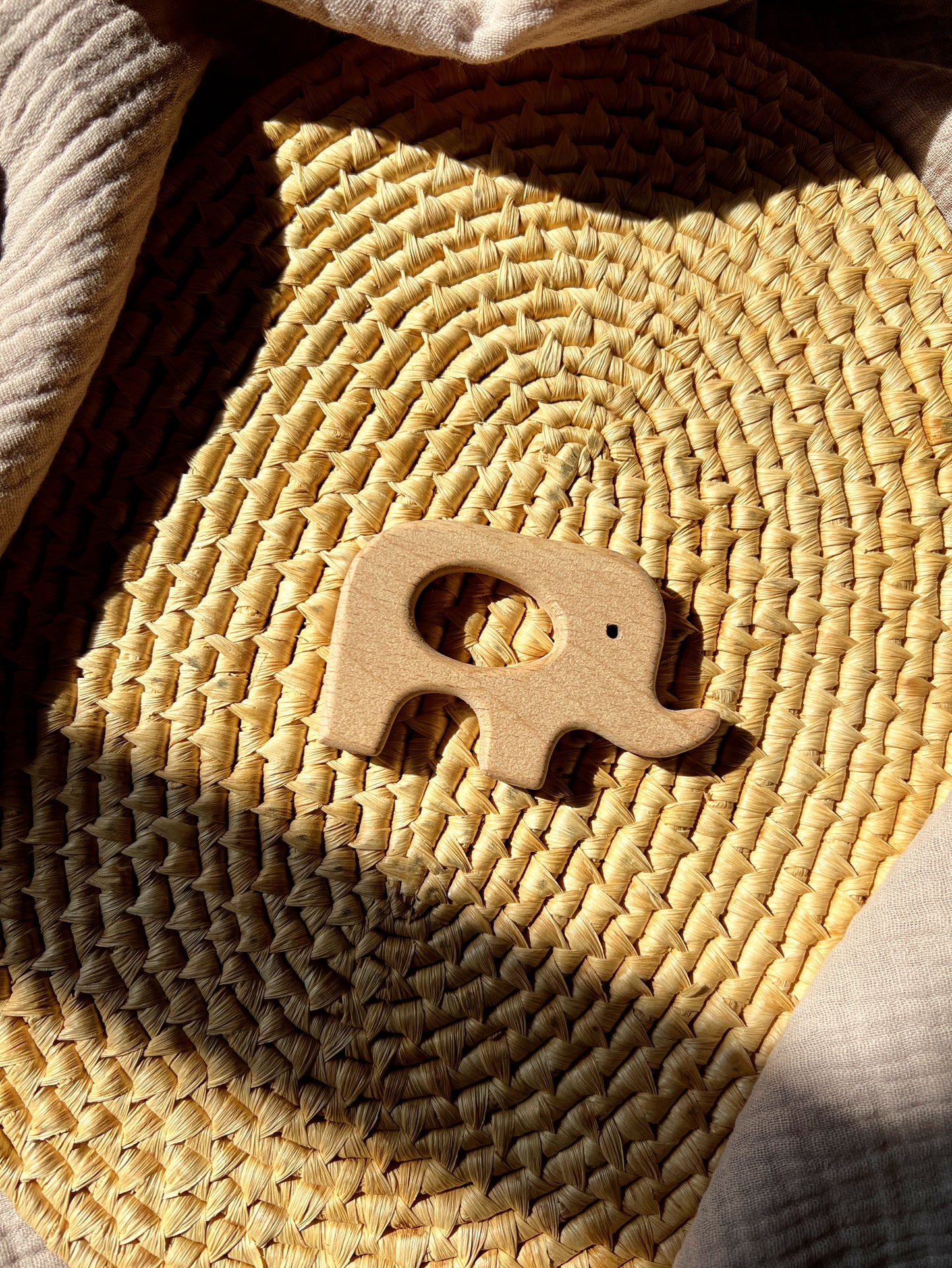 Wooden Animal and Ring Teethers