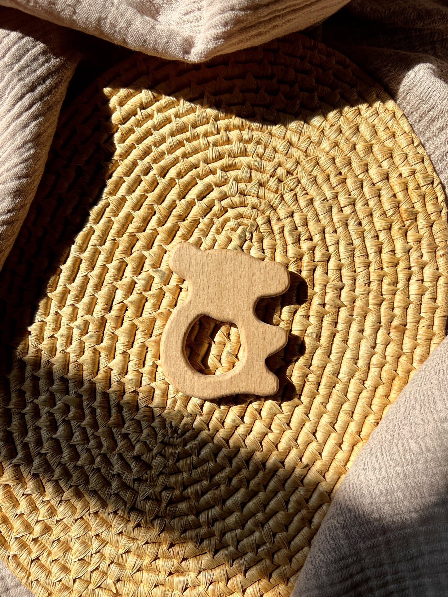 Wooden Animal and Ring Teethers