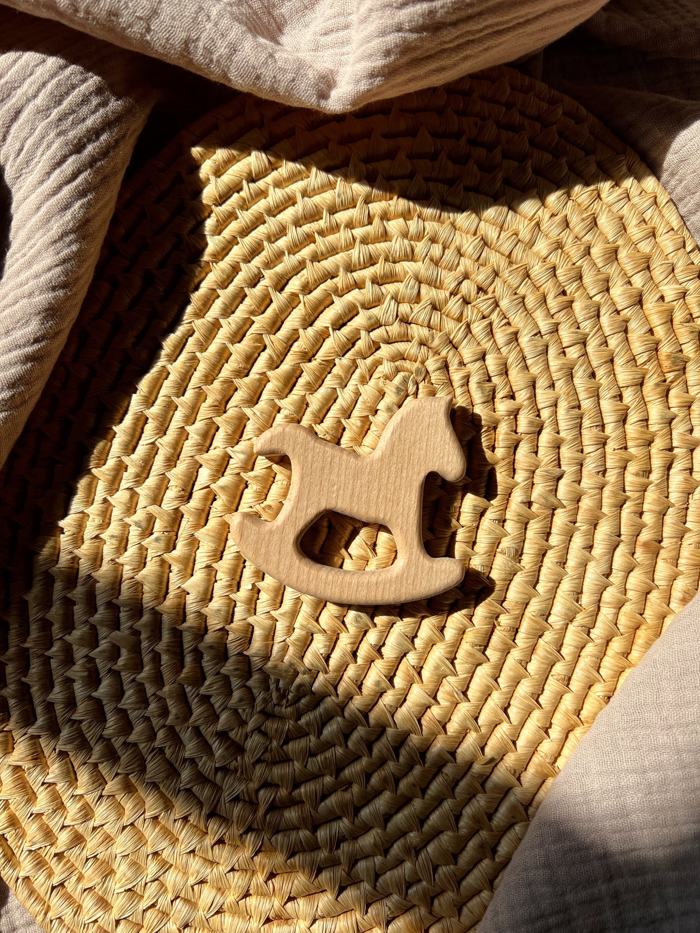Wooden Animal and Ring Teethers