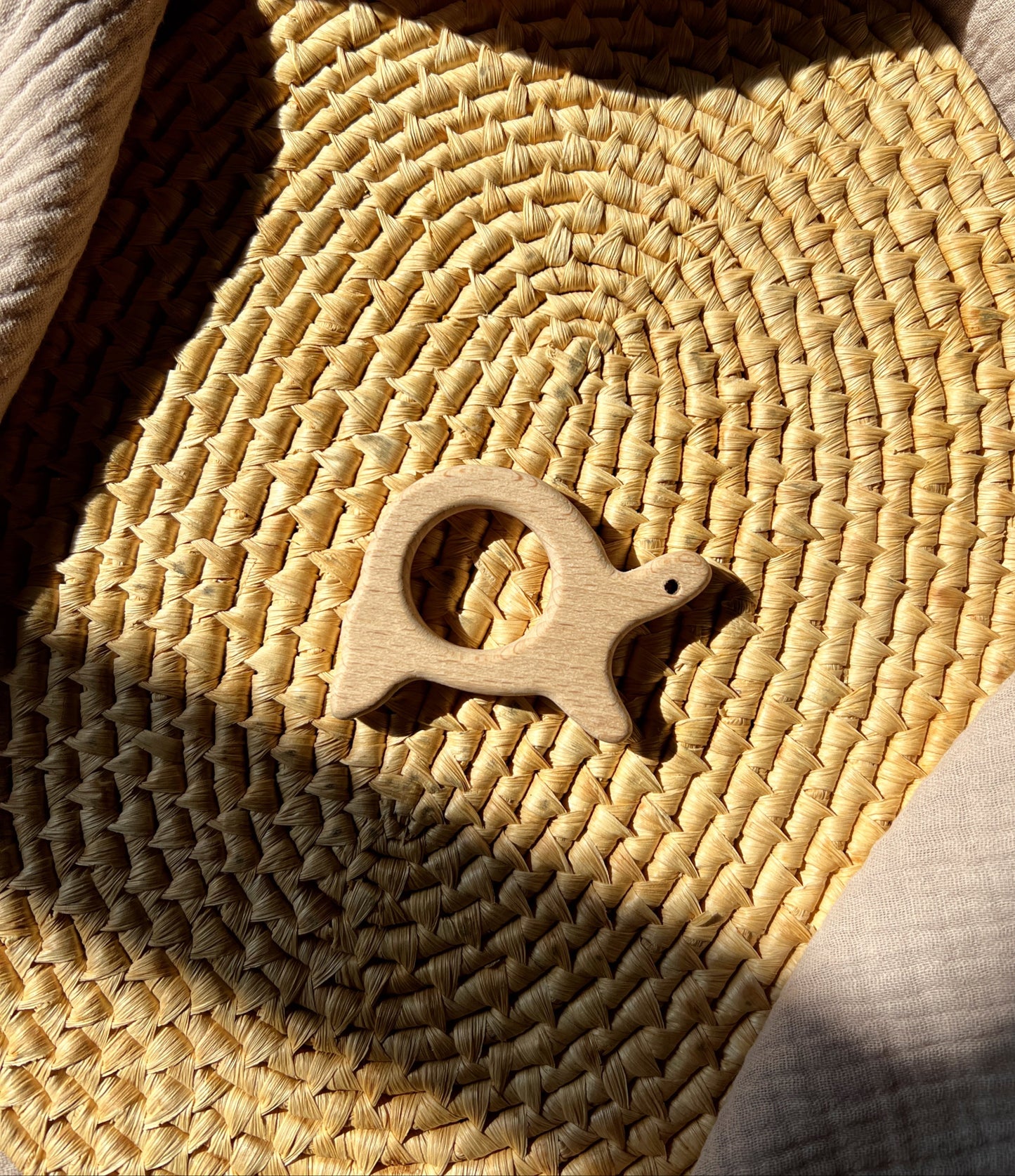 Wooden Animal and Ring Teethers