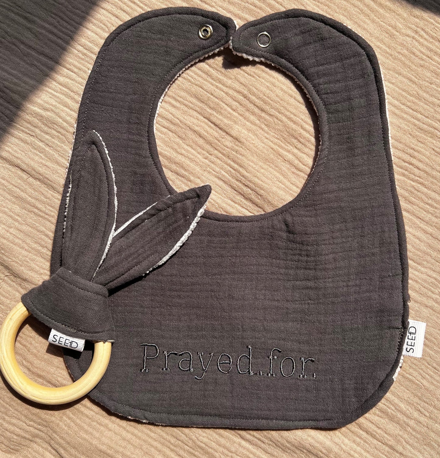 100% Cotton Muslin Bibs