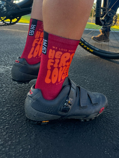 He first loved us - Premium Seed Socks