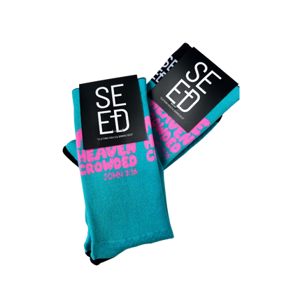 Make Heaven Crowded - Premium Seed Socks.