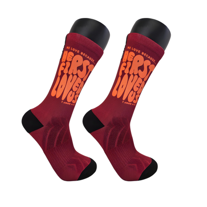 He first loved us - Premium Seed Socks
