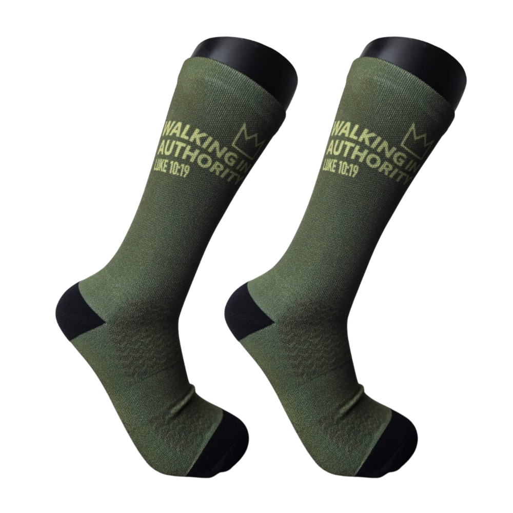 Walking in Authority-Premium Seed Socks