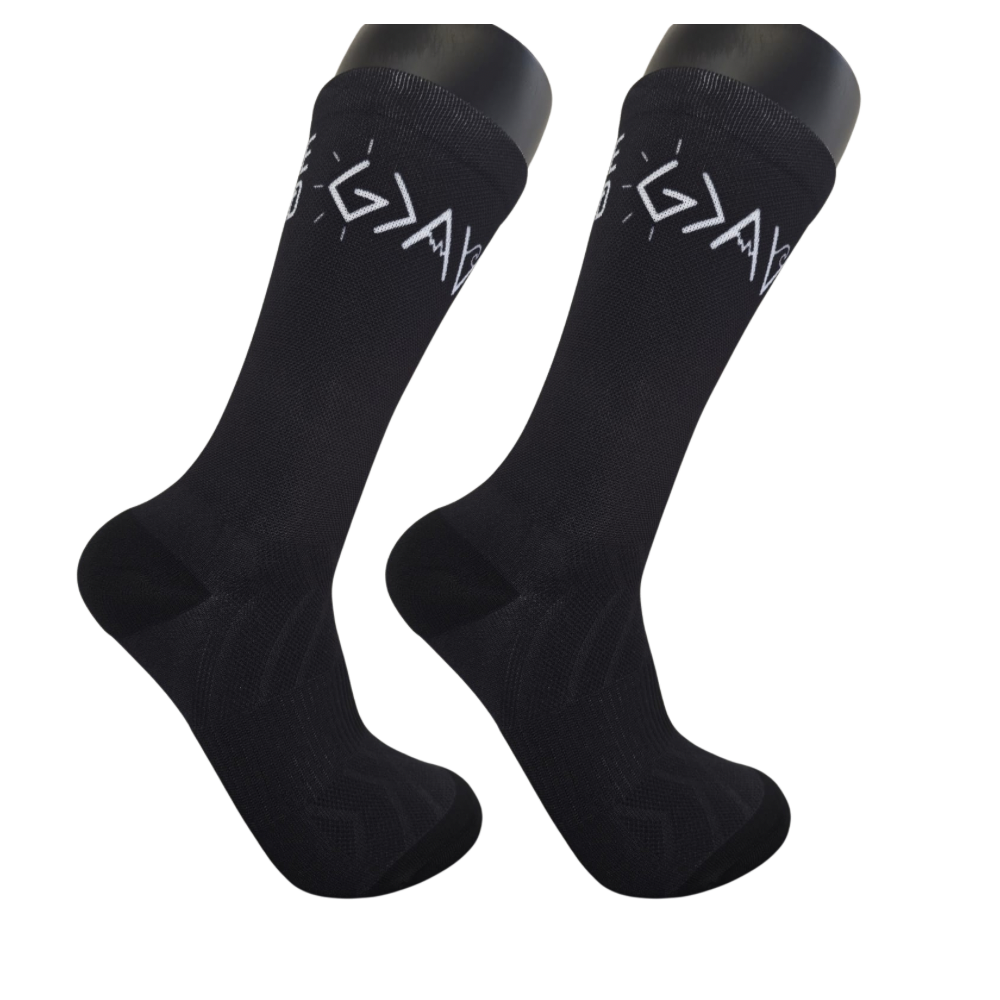 God is greater than your Highs and Lows - Premium Seed Socks