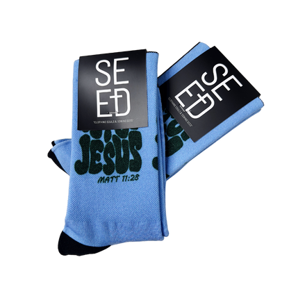 Run to Jesus - Premium Seed Socks