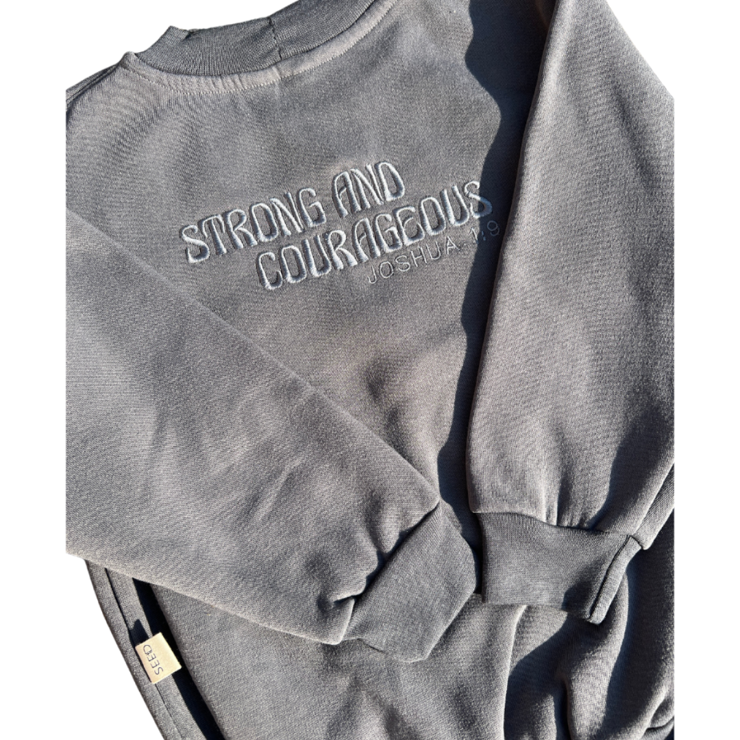 Kids Embroidered Fleece Jacket
