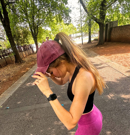 Washed Ponytail Cap