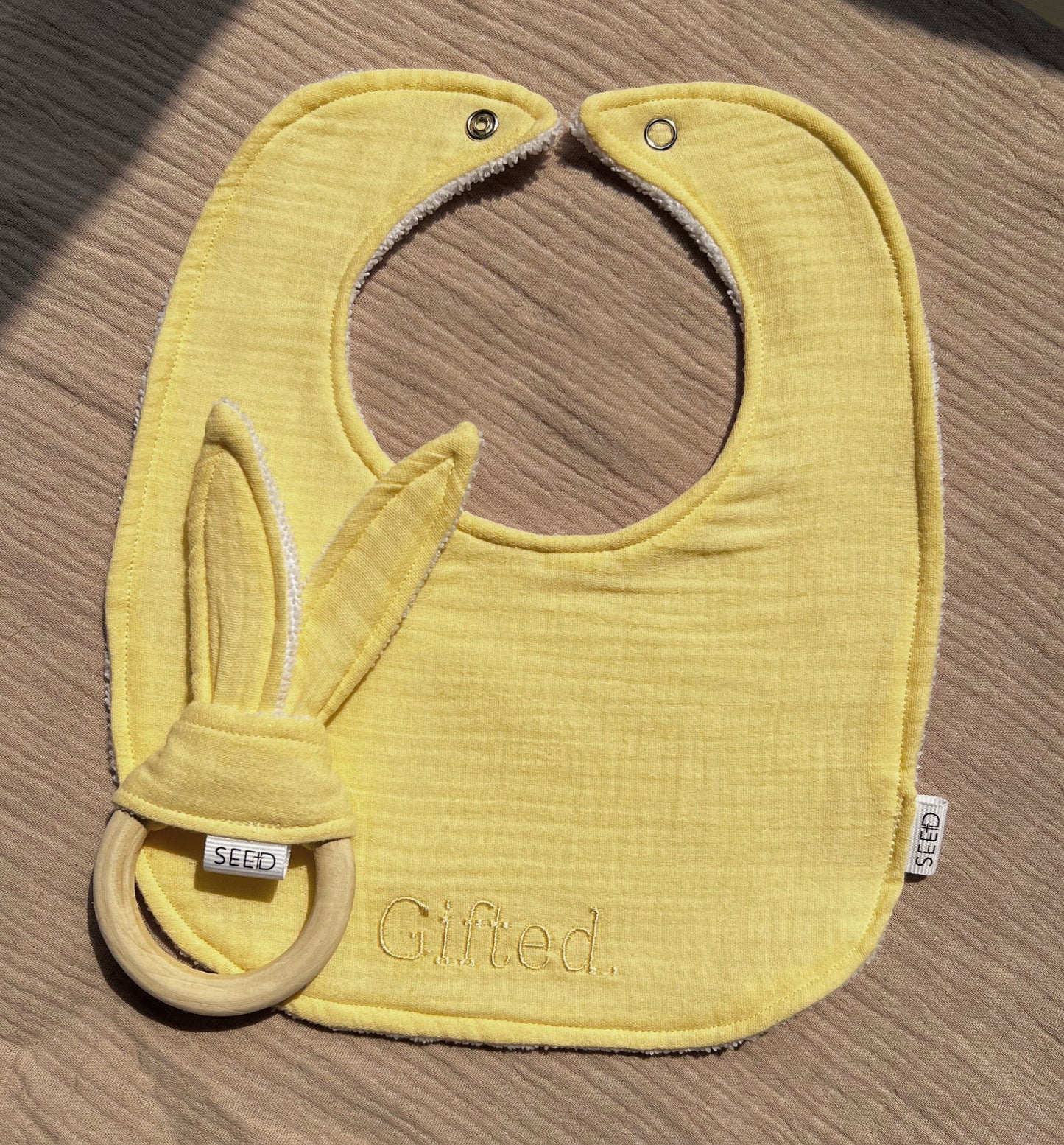 100% Cotton Muslin Bibs