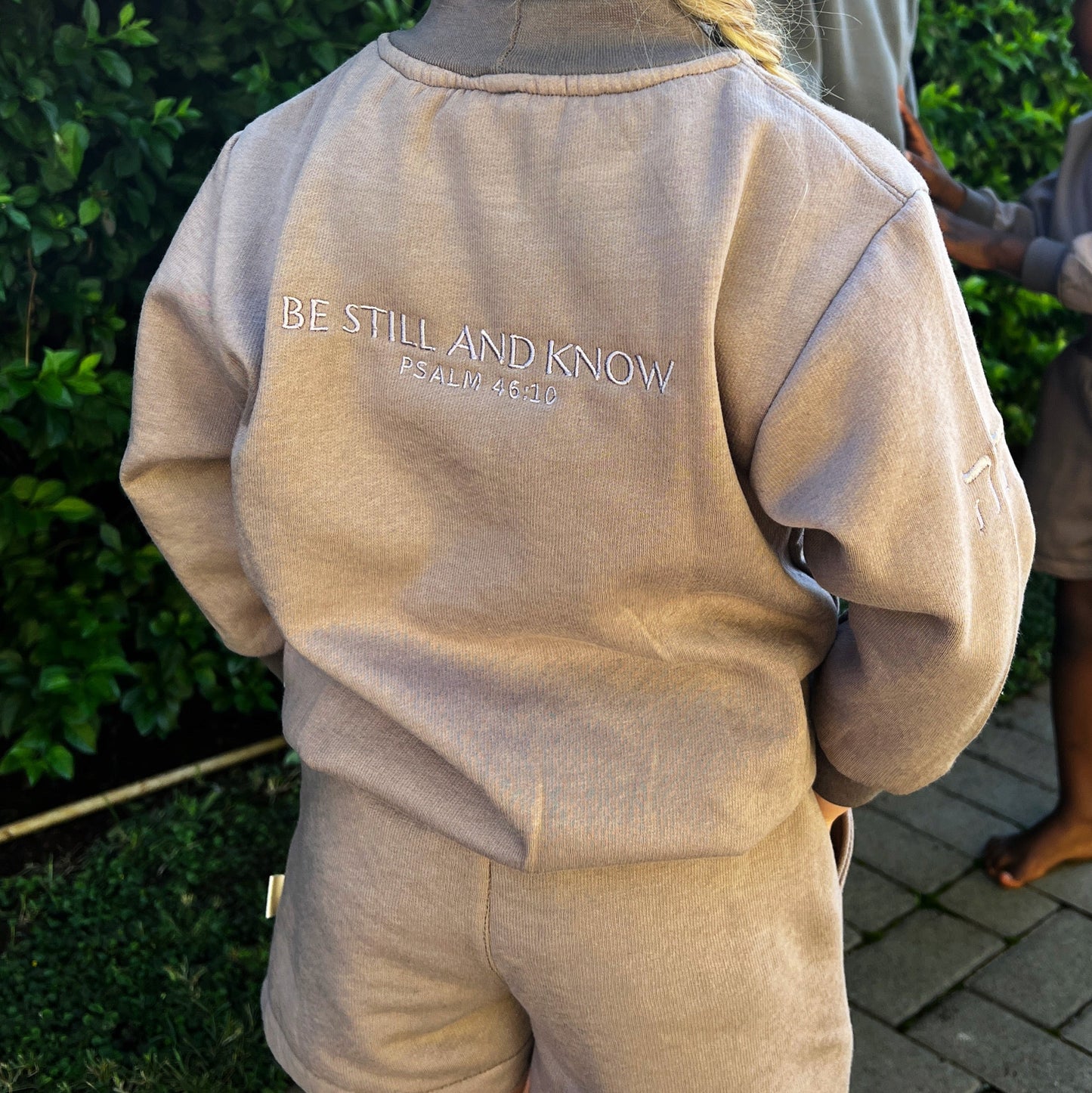 Kids Embroidered Fleece Jacket